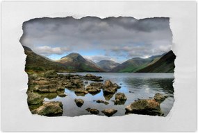 Poszterek 60x40 Nagy kövek a folyóban