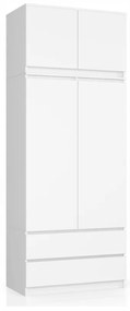 ARIVA S90 szekrény, 90x180x51, fehér + kiegészítés