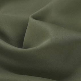 Goldea sötétítő függöny blackout szatén fényű - olivaszínű 270x180 cm