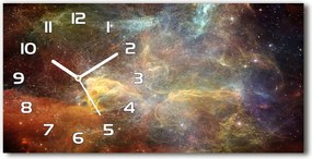 Modern falióra, üveg Kozmosz 60x30 cm