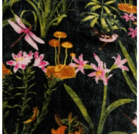 Mikroplüss pléd MYSTIC GARDEN, sötétzöld Méret: 200 x 220 cm