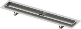Tece Drainline zuhanylefolyó 80 cm rozsdamentes fényű 600800