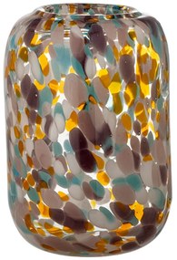 Üveg kézzel készített váza (magasság 18 cm) Vidia – Bloomingville