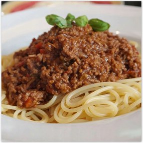Poszterek 100x100 Spagetti hússal