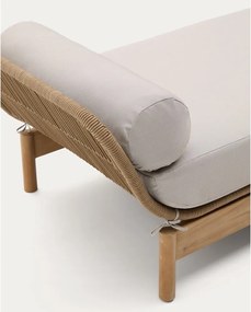 Natúr színű akácfa kerti kanapé Catalina – Kave Home