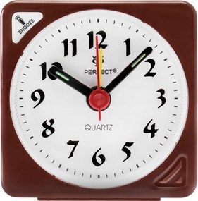 Kvarc Ébresztőóra Perfect Snooze RE03 Barna