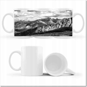 Nyomott mintás bögre Tátra Lengyel hegyek Kilátás