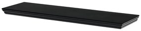Lebegő Polc Fekete Színben. Méret: 80 cm. Anyaga: MDF. P-025