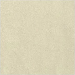 Krémszínű bársony fotel lábtartóval Jerry – Støraa