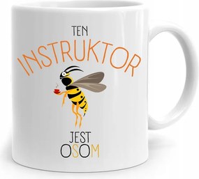 Oktatónak Ajándék Bögre Az Oktató Darázsos, fényképes nyomtatással