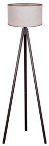 Duolla - Állólámpa 1xE27/60W/230V átm. 44 cm bézs/wenge