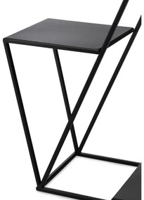 Virágállvány 95x78 cm fekete