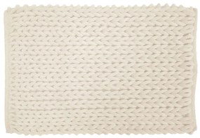 Krémszínű fürdőszobai kilépő 50x80 cm Ariel – douceur d'intérieur