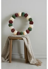 Markslöjd 705815 - LED Karácsonyi dekoráció TUBBY LED/0,6W/3xAA fehér/zöld/piros