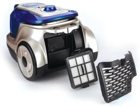Heinner HVC-V750BL - Porzsák nélküli porszívó 750W/230V kék/ezüst