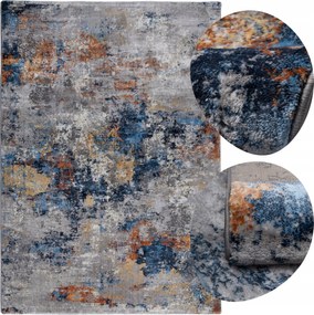 Szőnyeg Modern járda 120x170 cm Püré Többszínű Puha szőnyeg