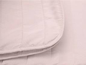 SUMMER nyári steppelt paplan 140x200 cm párnahuzattal 70x90 cm, púderrózsaszín