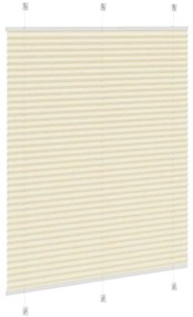 pliszírozott redőny krém 110x150 cm szövetszélesség 109,4 cm