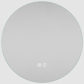 Erga Sofia, kerek LED tükör 50cm páramentes fűtőbetéttel, ERG-V01-207-5050