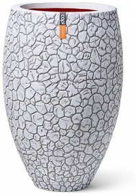 Capi Deluxe Clay elegáns elefántcsontszínű váza 50 x 72 cm