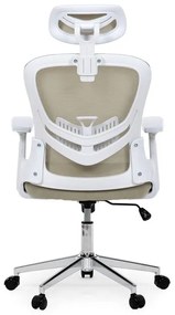 Bézs Hálós Irodai Szék, Hinta Mechanikával. KA-K2031 BGE
