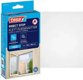 Szúnyogháló, ablakra, tépőzáras, 1,5 x 1,8 m, TESA&amp;reg; Insect Stop, fehér (TE5568000)