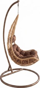 Sárga függőszék AMAZONIA állvánnyal