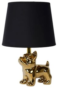 Lucide 13533/81/10 - Asztali lámpa WINSTON 1xE14/25W/230V arany/fekete