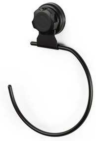 Bestlock Black Belt And Towel Support fekete öntapadós fali kéztörlőtartó - Compactor