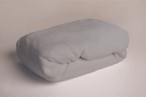 Szürke gumis mikroplüss lepedő 180x200 cm – Jerry Fabrics