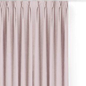 Filumi Függöny velvet matt flexy nappaliba Világos Rózsaszín 530x270