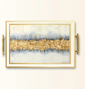 Üveg tálca, 38×24 cm – TPB9855