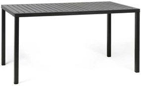 CUBE 140x80 kerti asztal, antracit