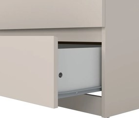 Krémszínű komód 154x76x50 cm Naia – Tvilum