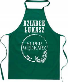 Konyhai kötény Ajándék Nagypapának Nagypapa (név) Szuper Horgász