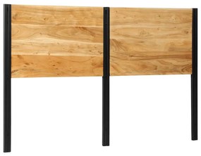 tömör fa akác és vas fejtámla 160 cm