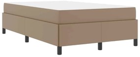 Ágykeret matraccal matracmal Cappuccino 120 x 190 cm Műbőr