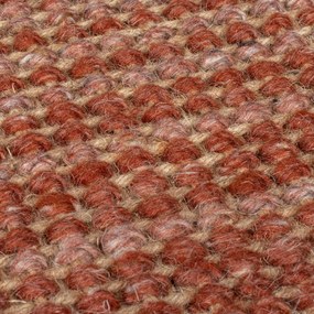 Piros kétoldalas kézi szövésű jutakeverék szőnyeg 160x230 cm Jute Ombre Red – Flair Rugs