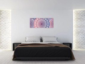 Mandala kép (120x50 cm)