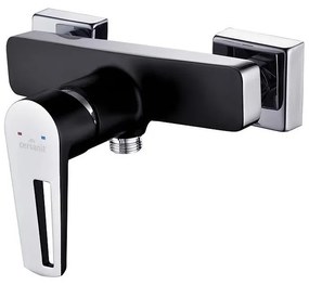 Cersanit S951-034 - Zuhanycsap MILLE fekete/fényezett króm