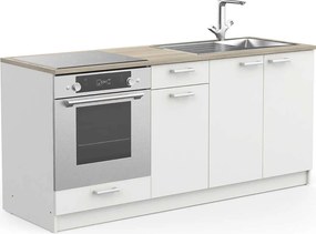 Konyhaszekrény COOKING tölgy/fehér