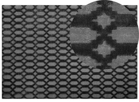 Sötétszürke szőnyeg 160 x 230 cm CIZRE Beliani