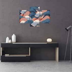 Kép - Japán hullámok (90x60 cm)