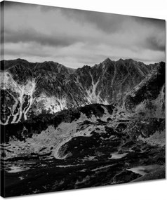 Vászonkép 40x40 Tátra Lengyel hegyek Kilátás