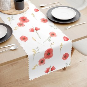 Goldea teflonbevonatú asztali futó - pipacsok 20x120 cm