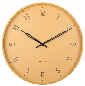 Karlsson 5950YE design falióra 40 cm, sárga