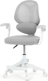 Junior Irodai forgószék szürke mesh kárpittal. KA-W8008 BLUE