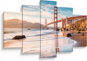 Kép - Golden Gate híd (150x105 cm)