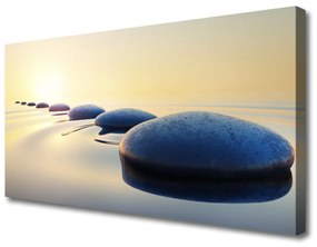 Canvas kép Stones Water Spa 100x50 cm
