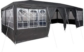 vidaXL Partysátor Antracit 800 x 400 x 266 cm Polietilén